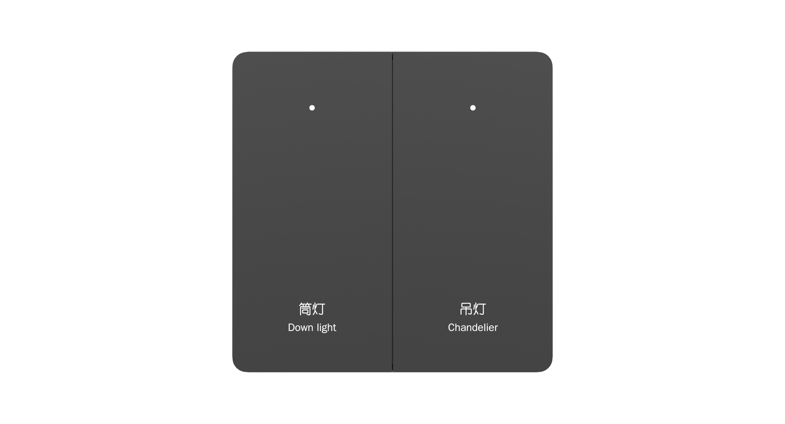 Two key field wireless view switch (ZigBee/D7)